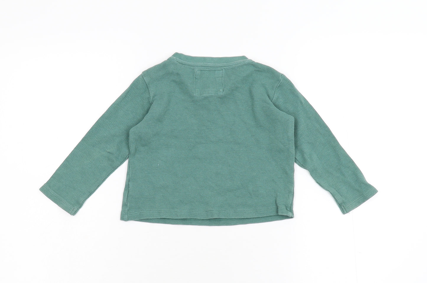 TU Boys Green   Basic T-Shirt Size 9-12 Months