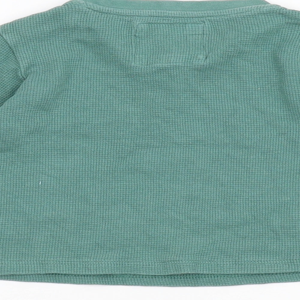 TU Boys Green   Basic T-Shirt Size 9-12 Months