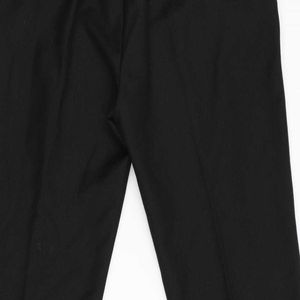Gurteen Mens Black   Trousers  Size 38 L30 in