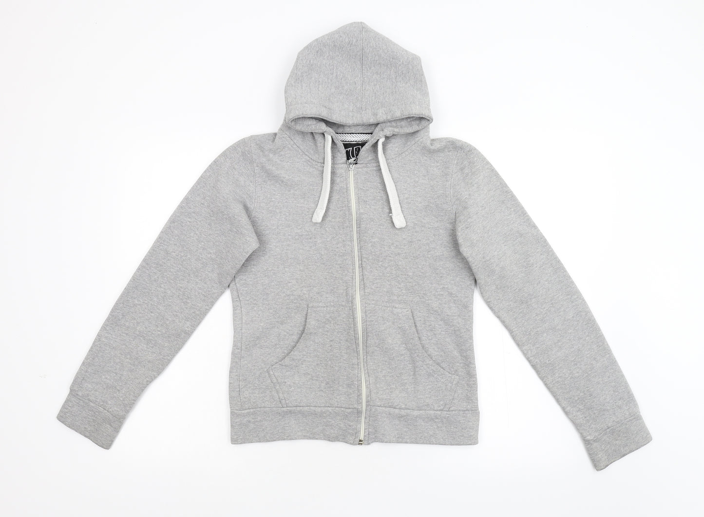 Urban Diva Womens Grey   Full Zip Hoodie Size S