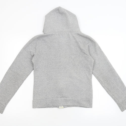 Urban Diva Womens Grey   Full Zip Hoodie Size S