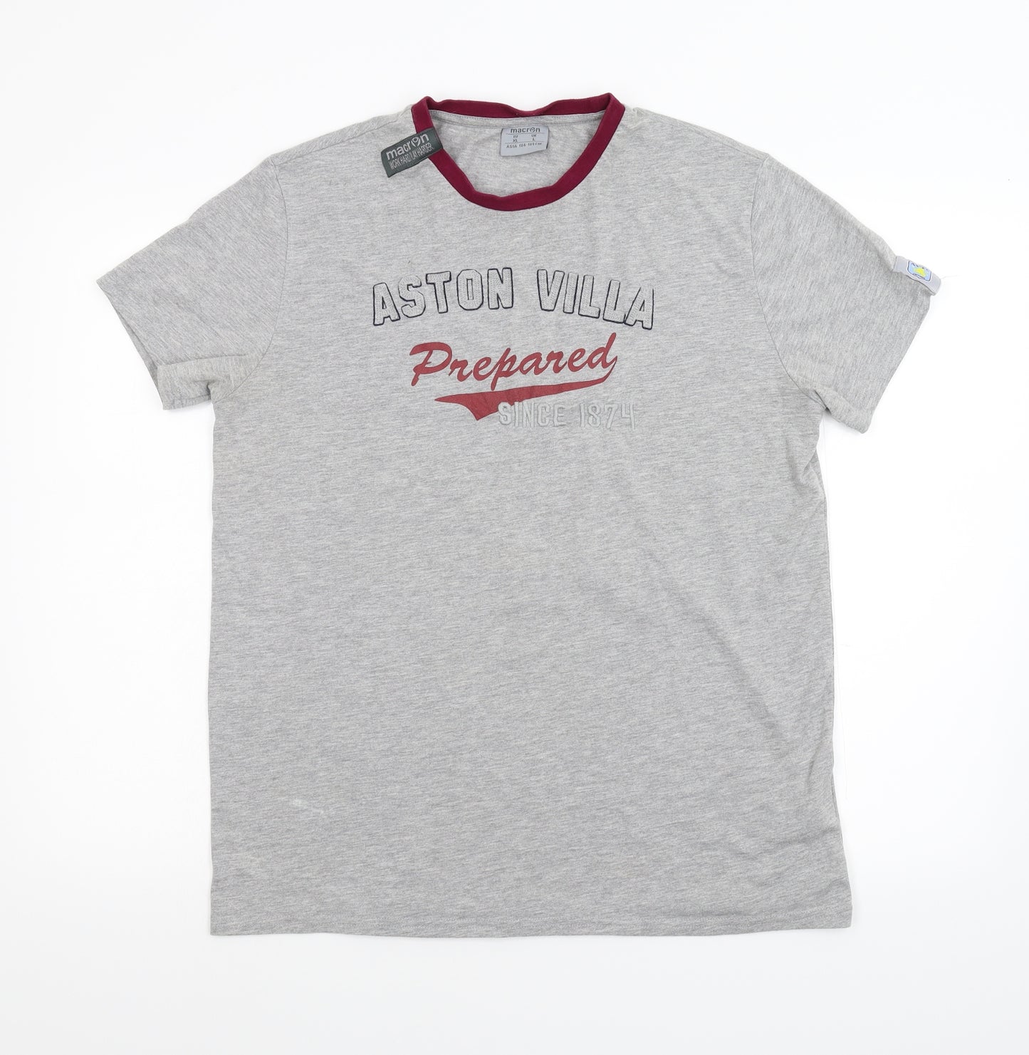 Macron Womens Grey   Basic T-Shirt Size L