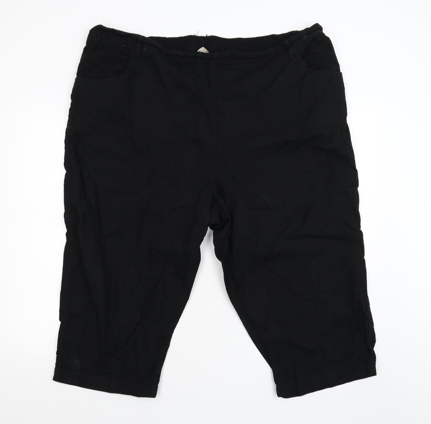 Anthology Womens Black   Bermuda Shorts Size 26
