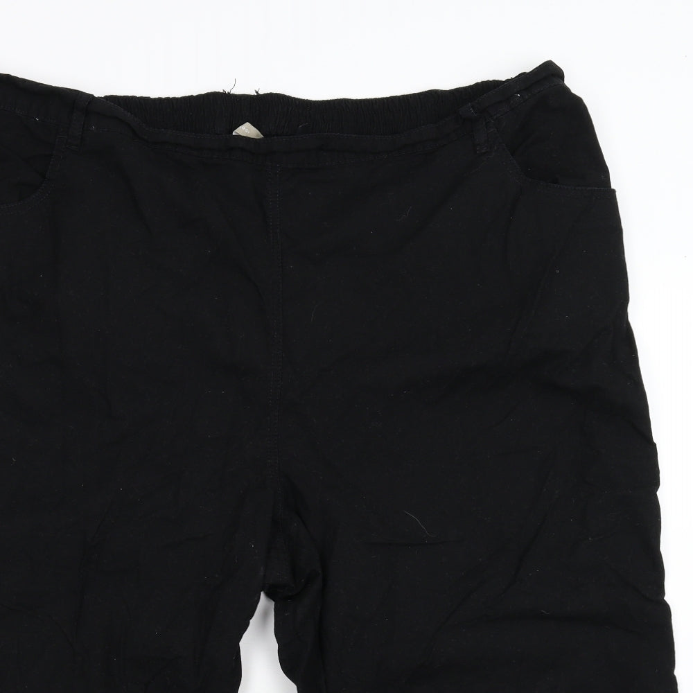 Anthology Womens Black   Bermuda Shorts Size 26