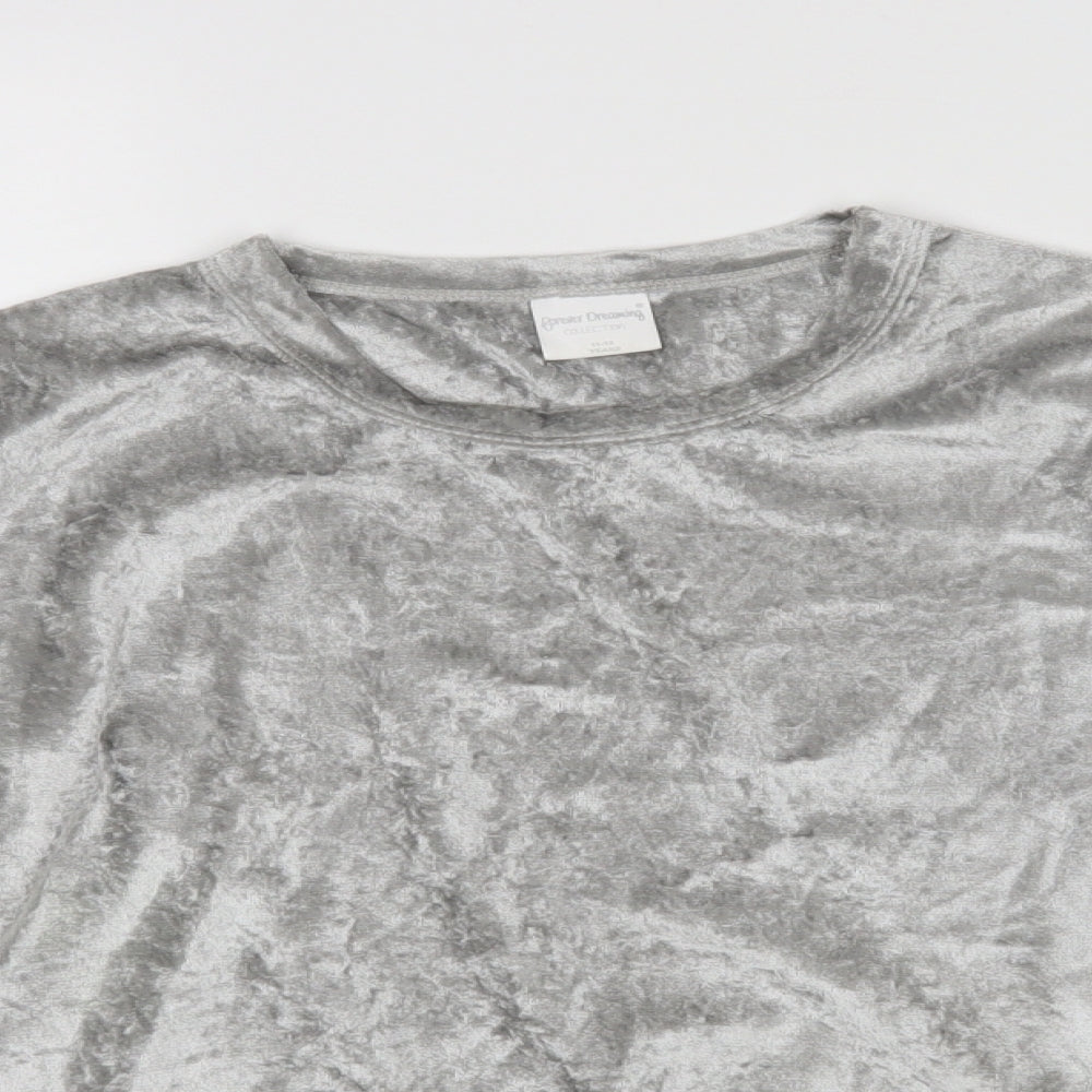 Forever Dreaming Girls Silver   Pullover Jumper Size 11-12 Years
