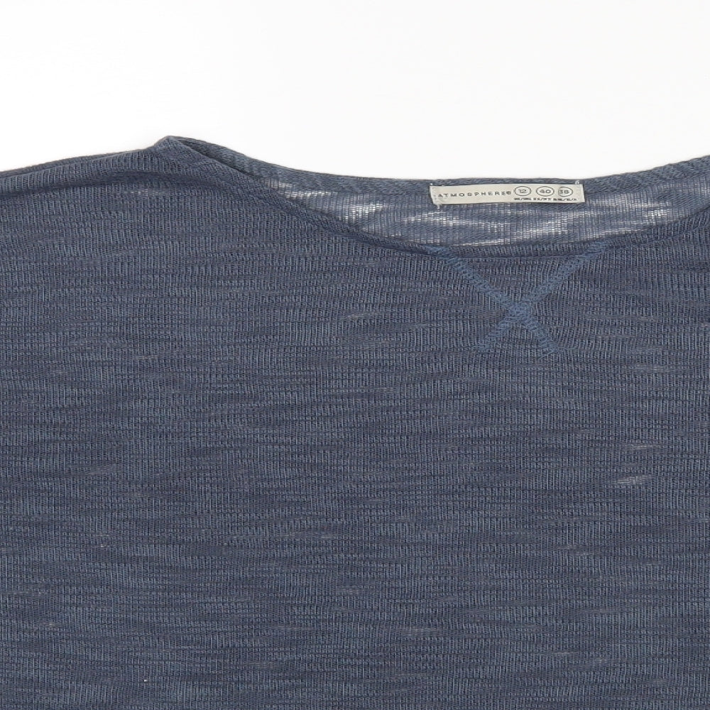 Atmosphere Womens Blue   Pullover Jumper Size 12