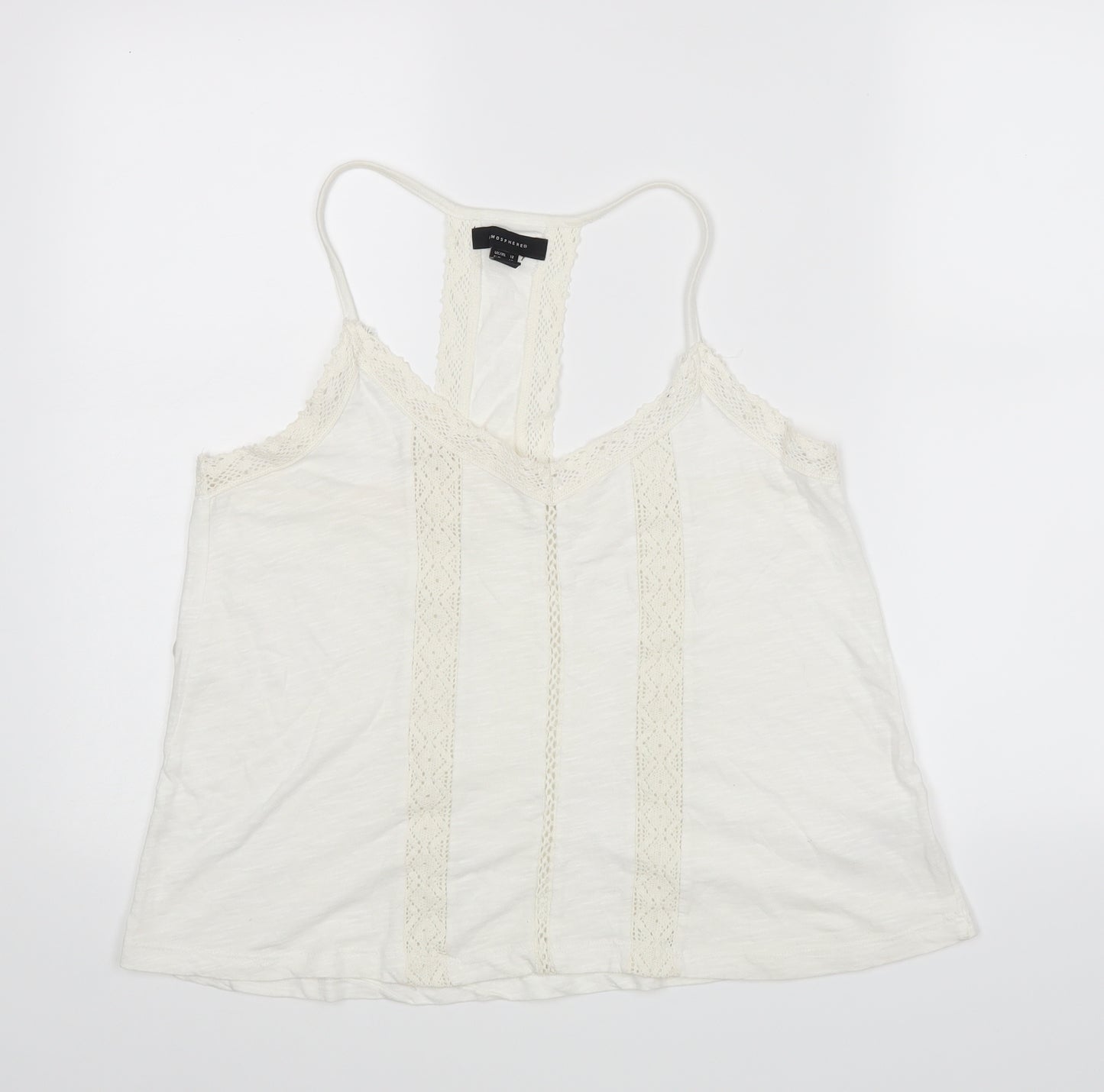 Atmosphere Womens White   Basic Blouse Size 12