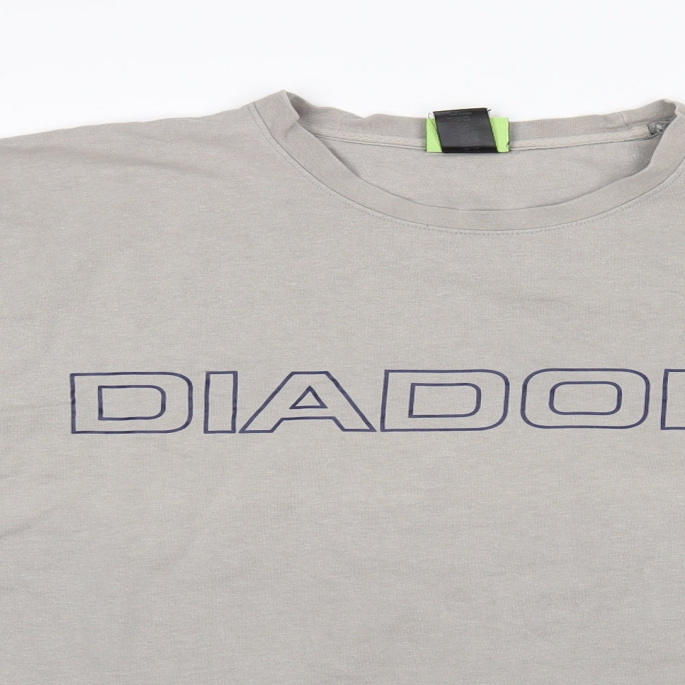 Diadora Mens Grey   Pullover Jumper Size 2XL