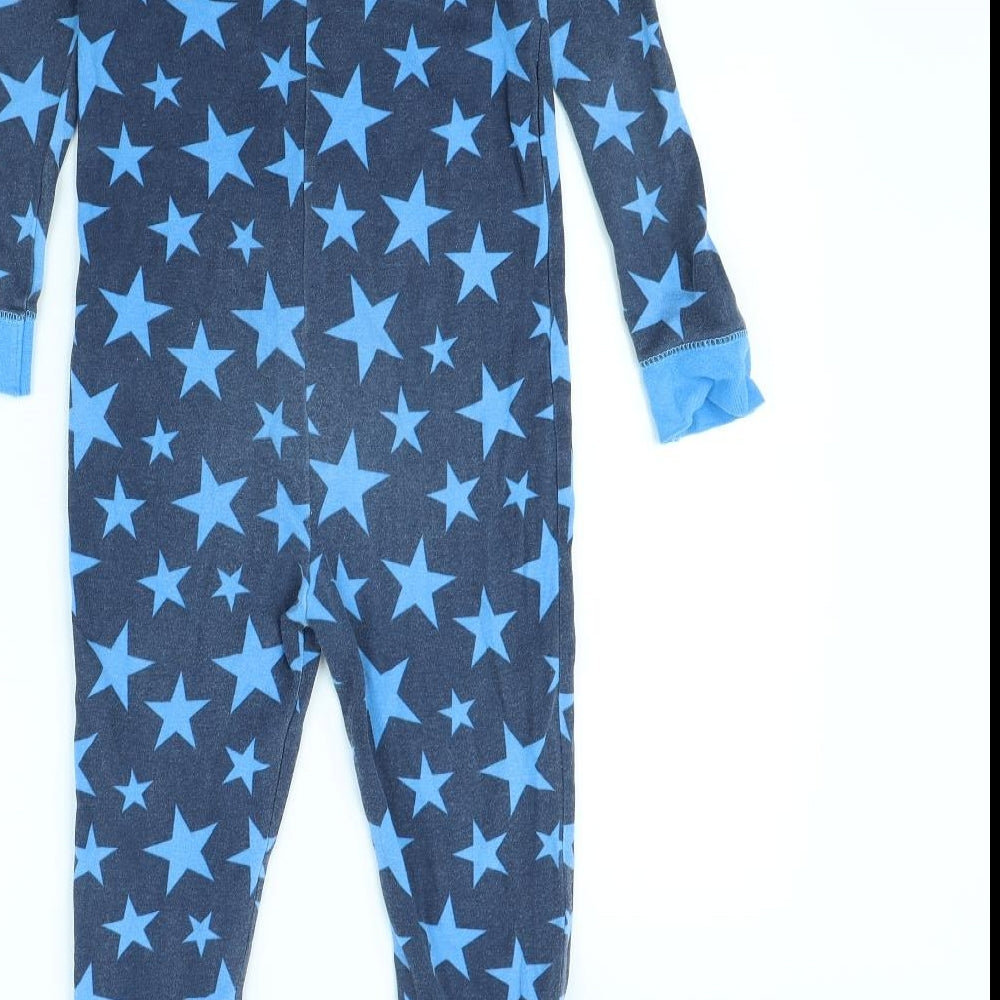 George Boys Blue Spotted   One Piece Size 8 Years  - Stars