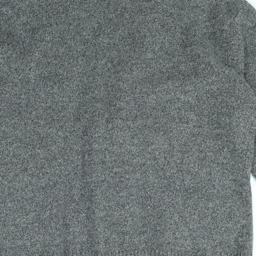 Penguin Mens Grey   Cardigan Jumper Size XL