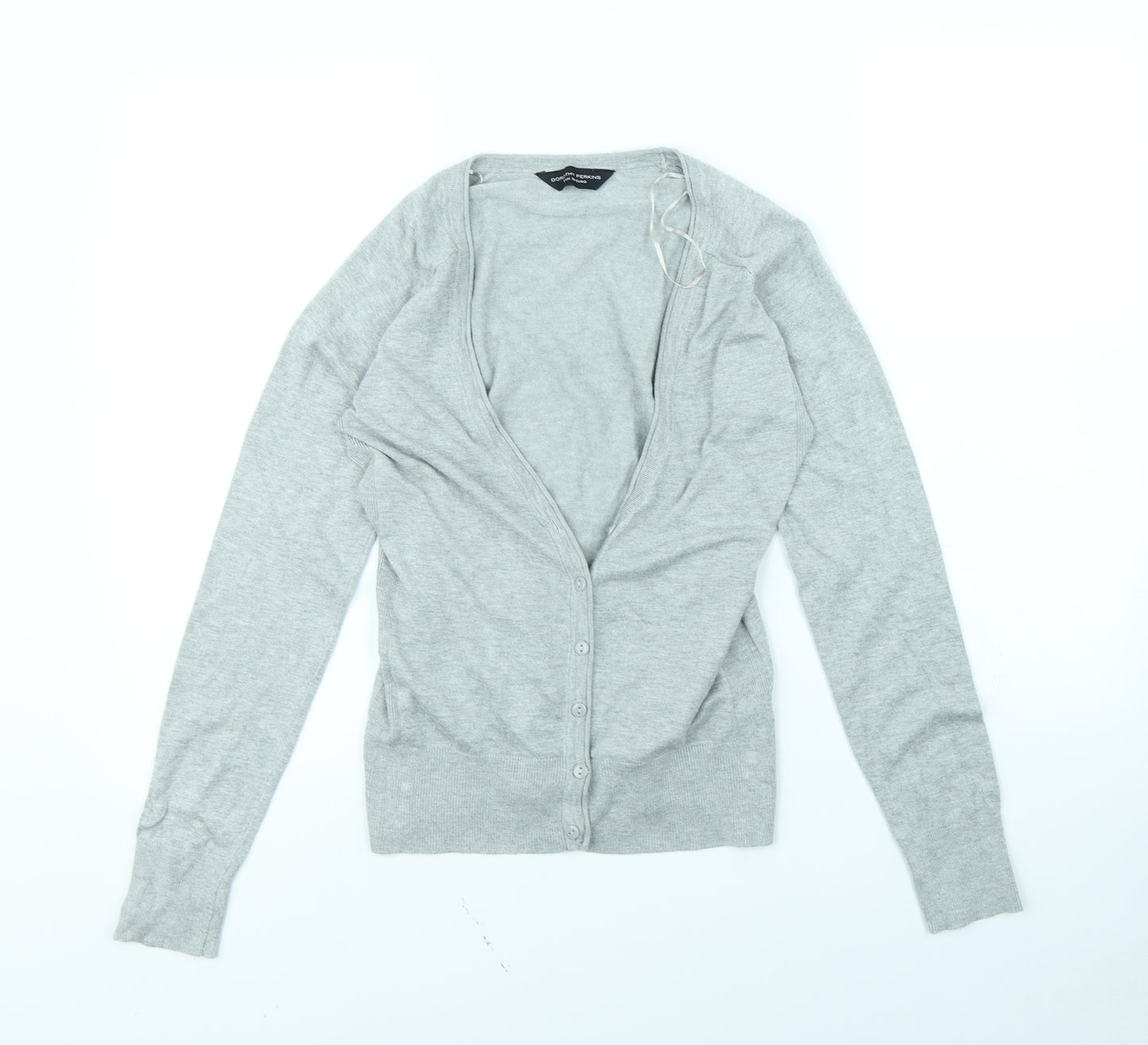 Dorothy Perkins Womens Grey   Cardigan Jumper Size 8