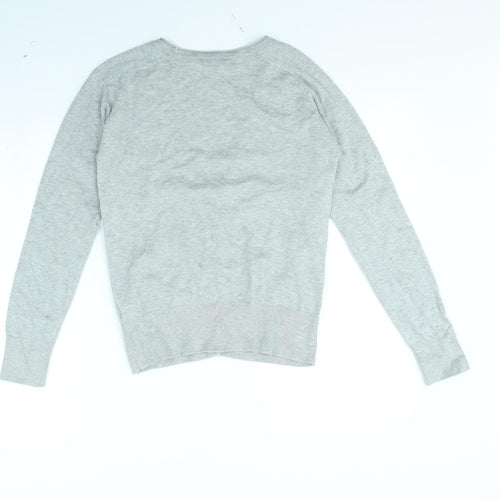 Dorothy Perkins Womens Grey   Cardigan Jumper Size 8
