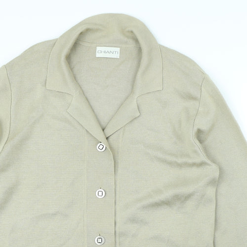 Chianti Womens Beige   Jacket  Size L