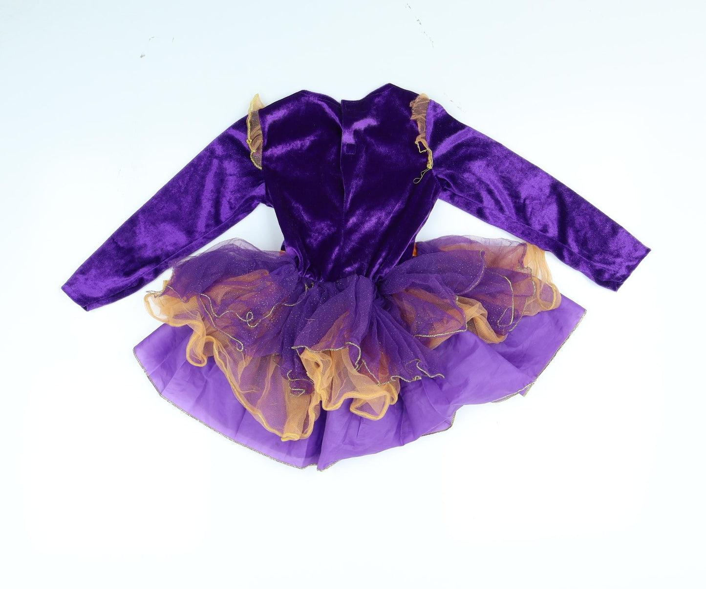 Preworn Girls Purple   Fit & Flare  Size 3 Years  - Halloween