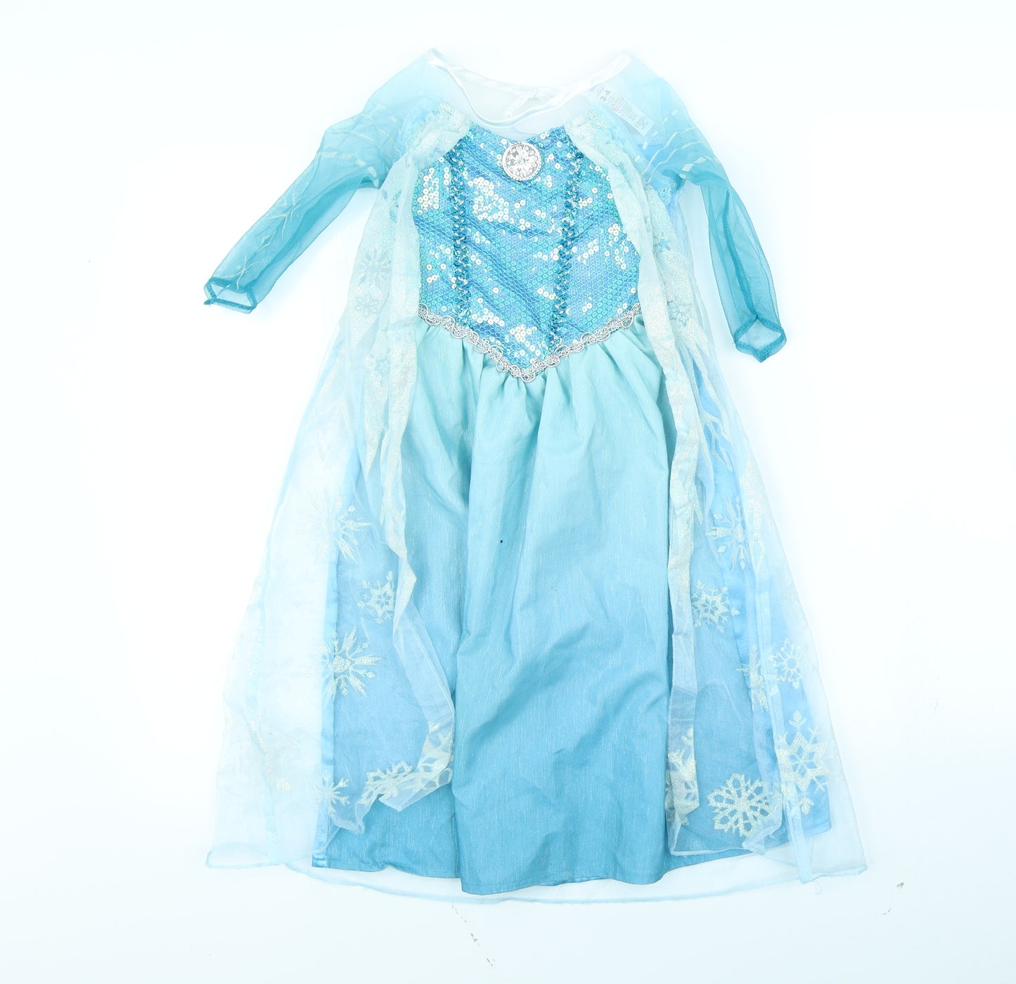 Disney Girls Blue   Shift  Size 3 Years  - Elsa Frozen