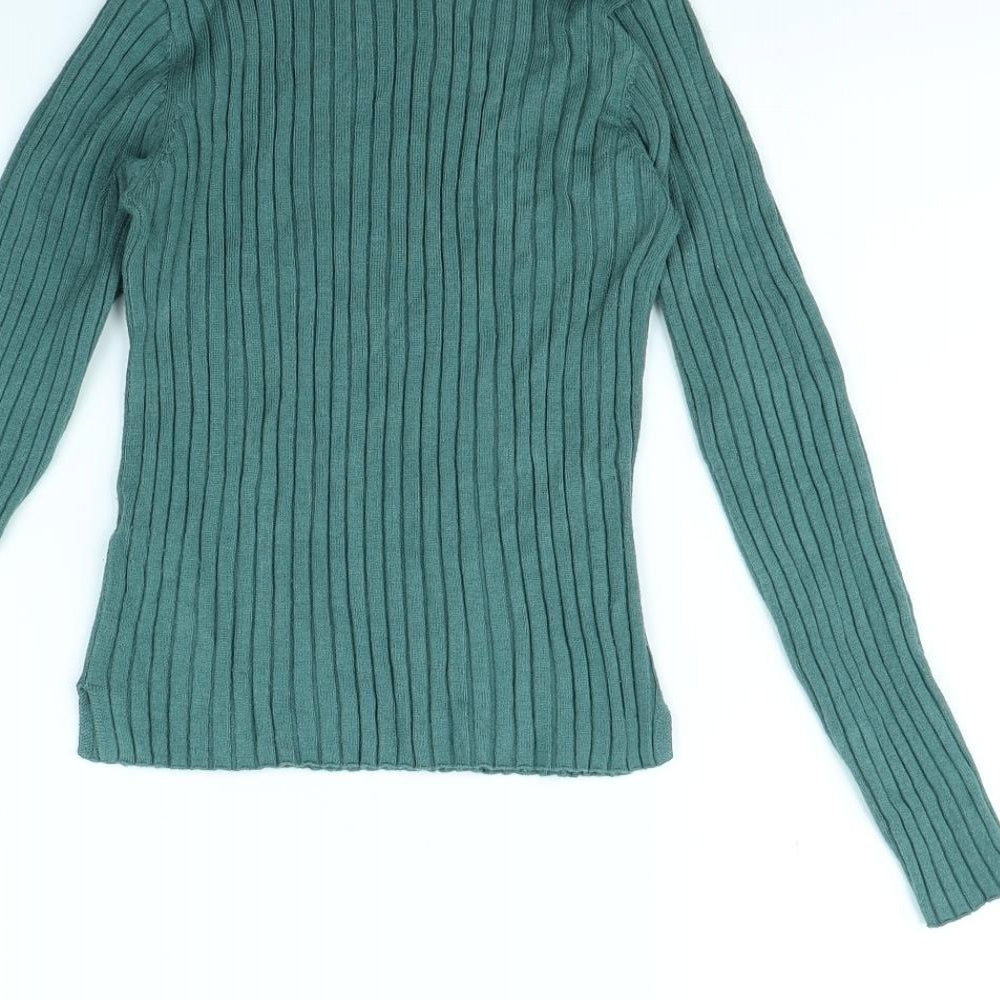 Pull & Bear  Womens Green   Pullover Jumper Size M