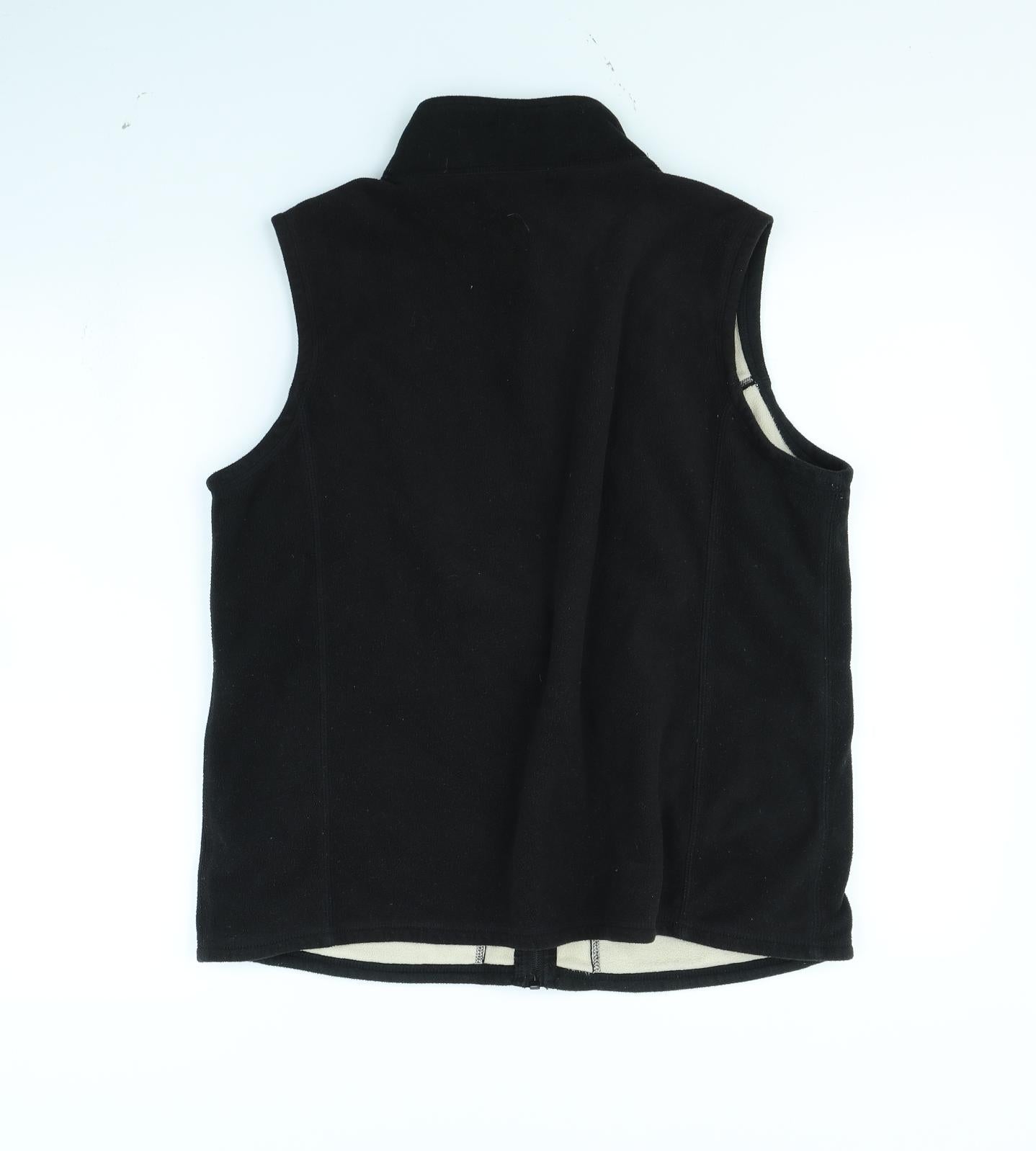 BM Womens Black   Gilet Jacket Size M