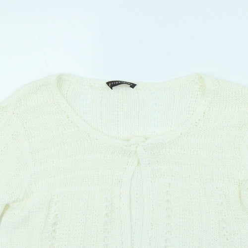 Principles Womens Ivory   Jacket  Size M