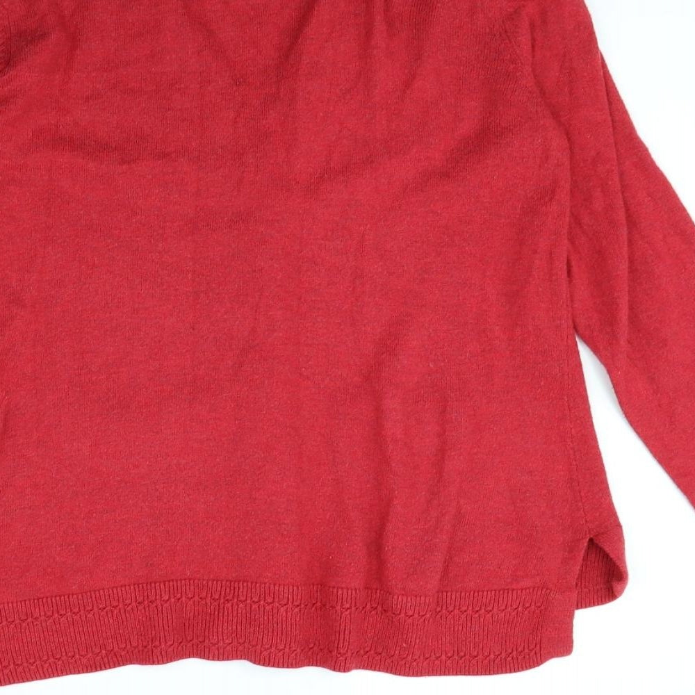 Mistral Womens Red   Cardigan Jumper Size 12