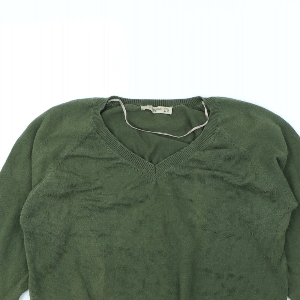Madame Womens Green   Pullover Jumper Size 8