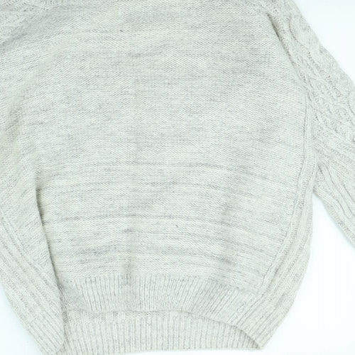 Papaya Womens Grey   Pullover Jumper Size M