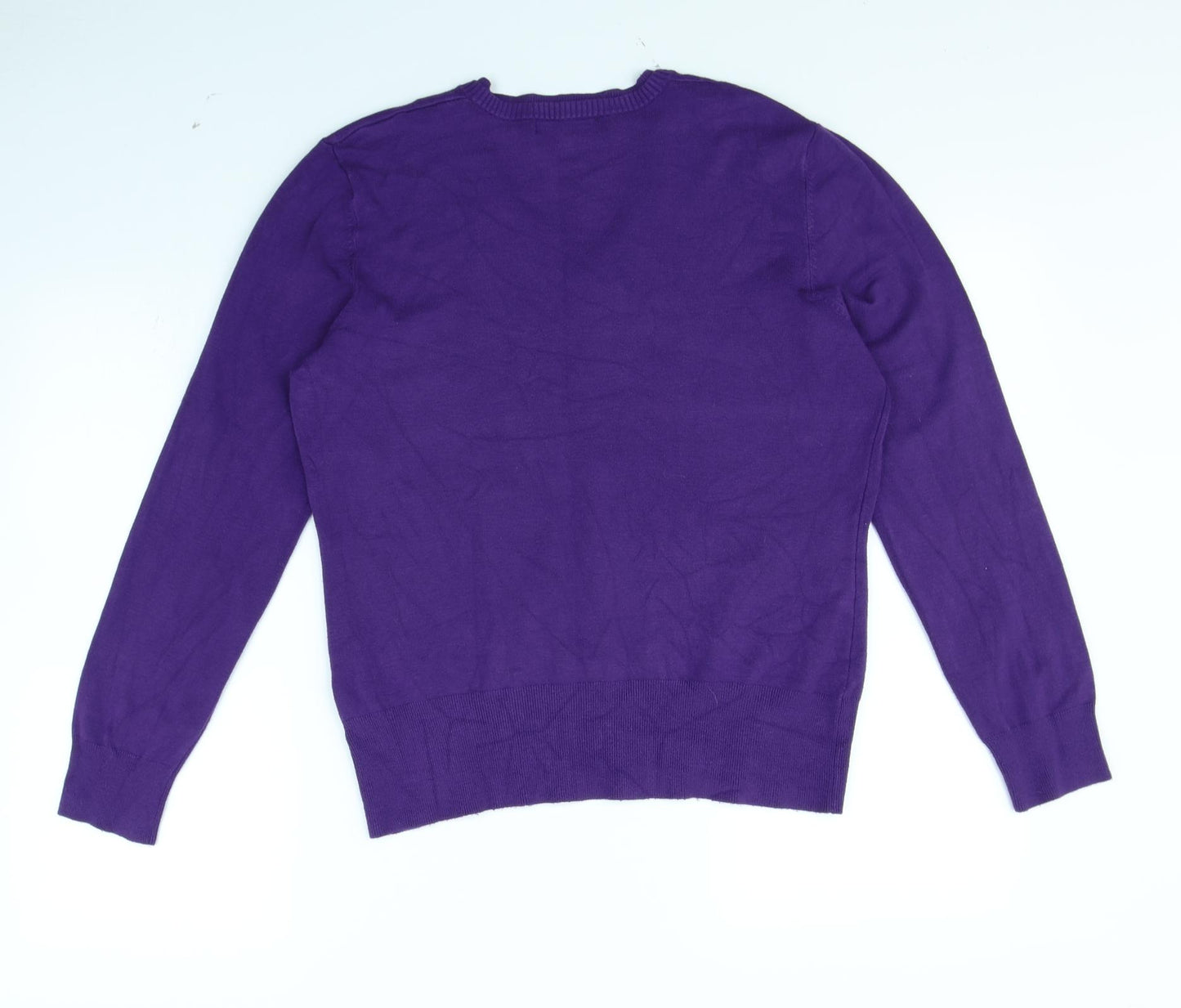 Debenhams Womens Purple   Pullover Jumper Size 16