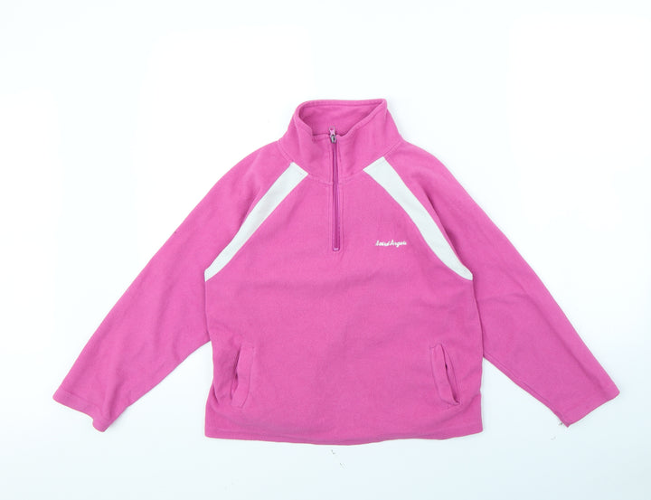 Board Angels Girls Pink Jacket Size 9 Years