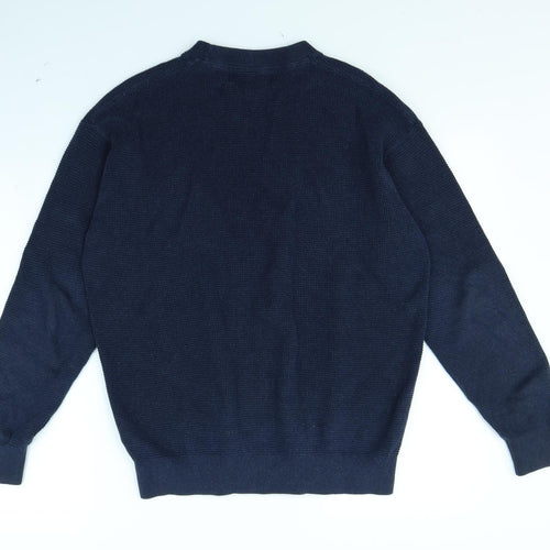 H&M Mens Blue   Pullover Jumper Size S