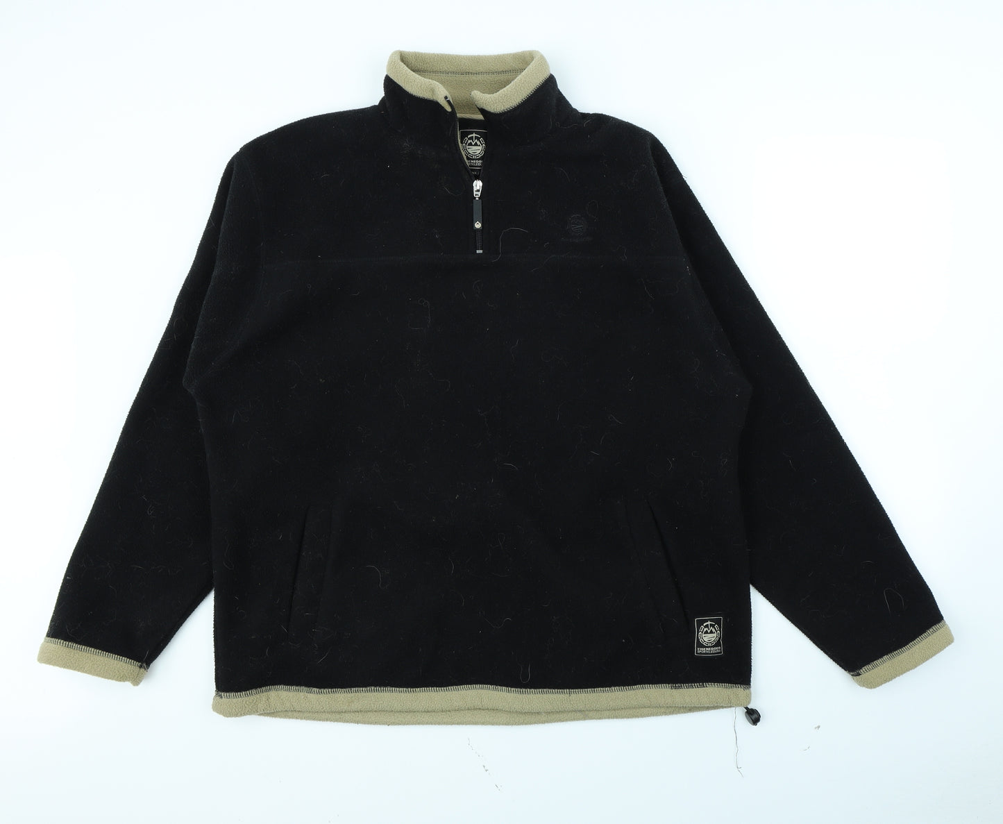 Eisenegger Mens Black   Jacket  Size XL