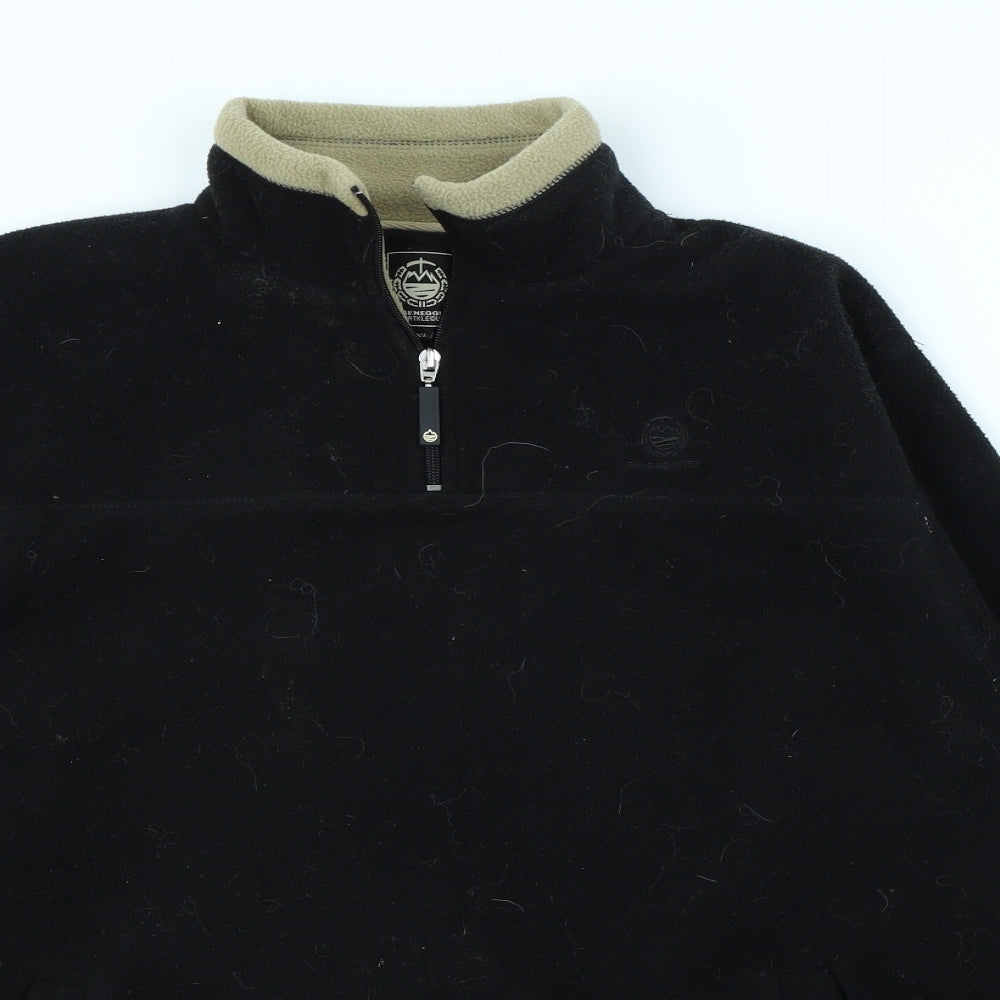 Eisenegger Mens Black   Jacket  Size XL