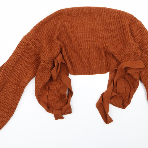 SheIn Womens Brown   Cardigan Jumper Size S