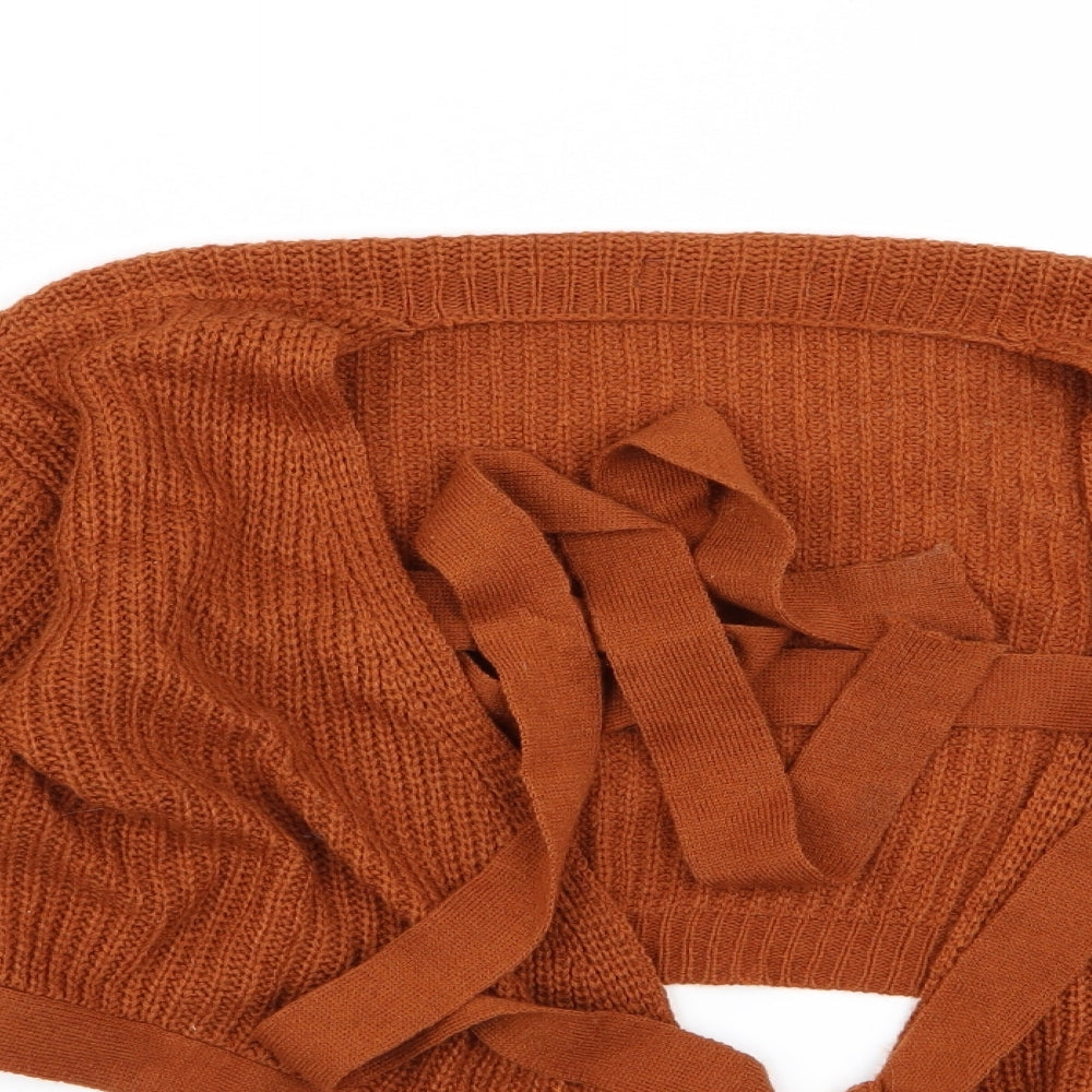 SheIn Womens Brown   Cardigan Jumper Size S