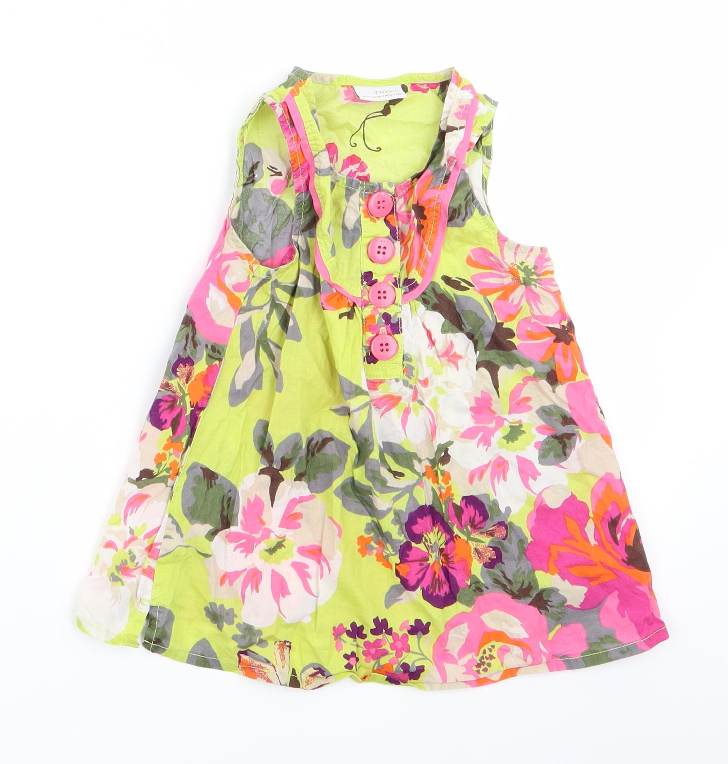 NEXT Girls Multicoloured Floral  A-Line  Size 2 Years