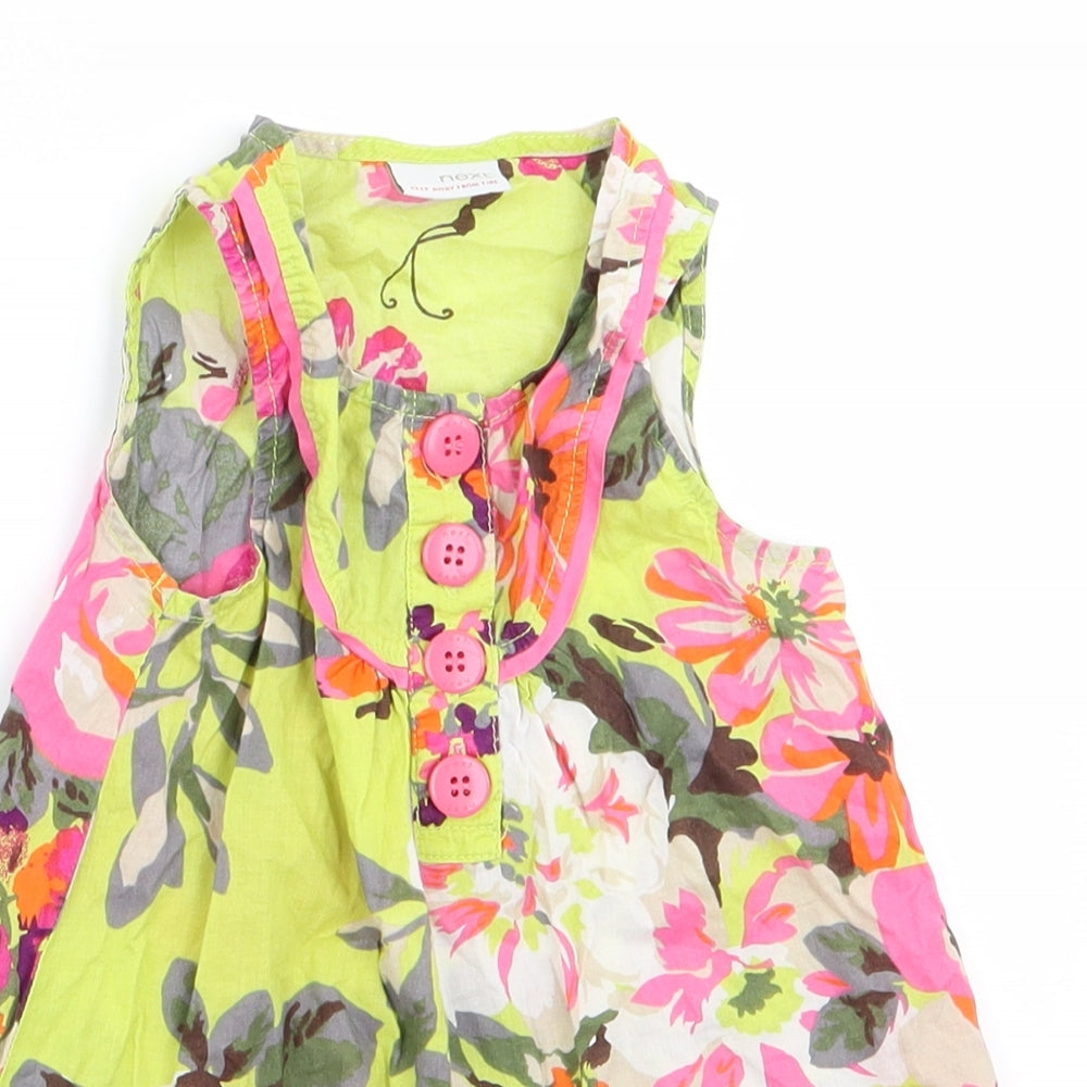 NEXT Girls Multicoloured Floral  A-Line  Size 2 Years