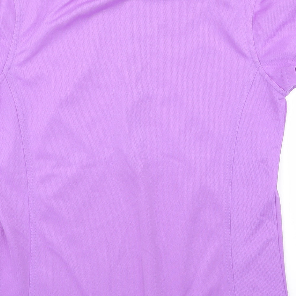 daily sports  Womens Purple   Basic Polo Size M