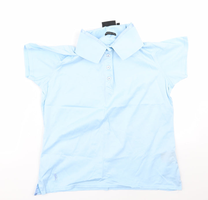 glenmur Mens Blue Polo Size M