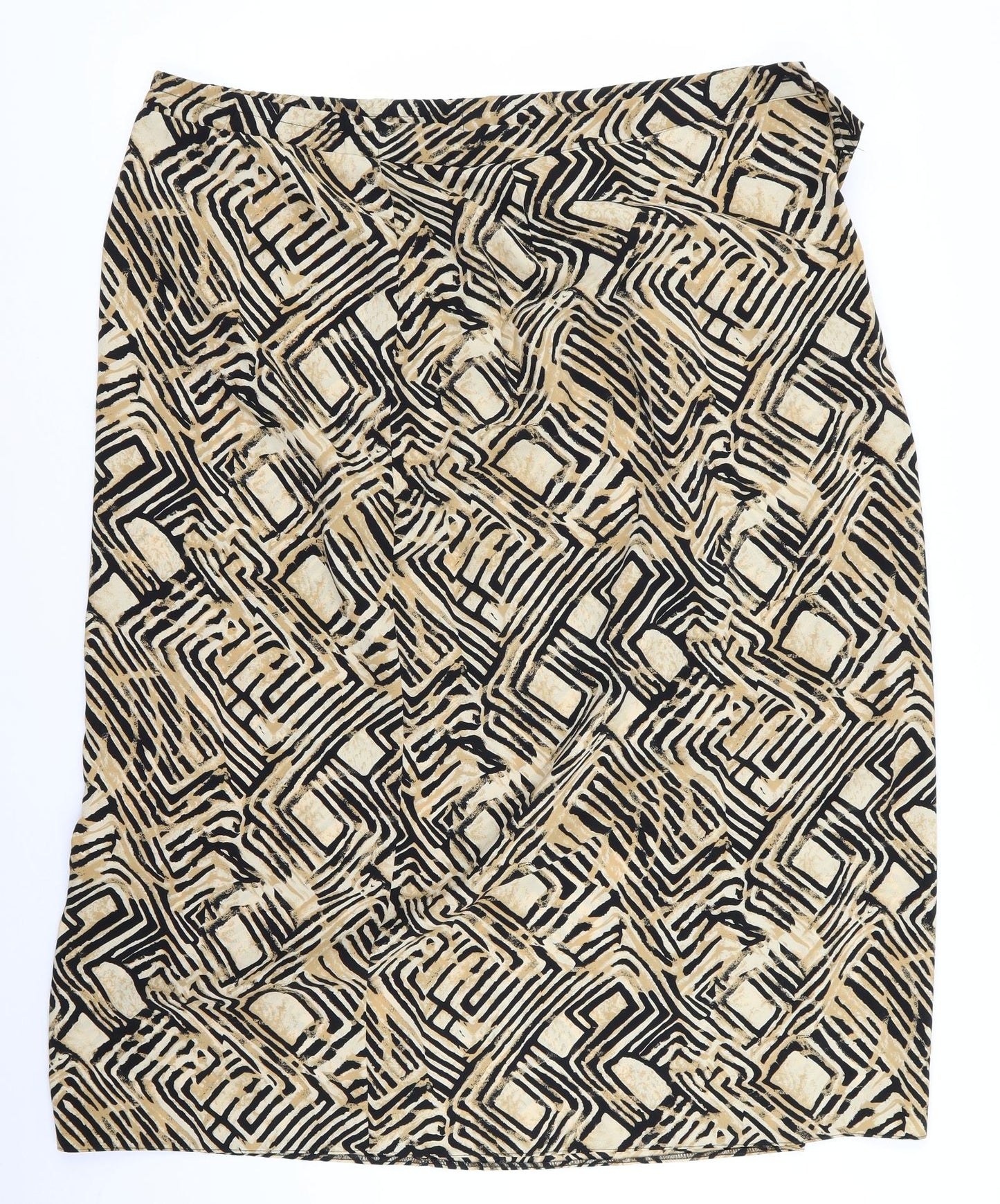 hammels Womens Brown  Rayon A-Line Set Size 8