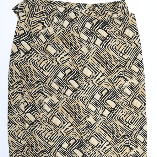 hammels Womens Brown  Rayon A-Line Set Size 8