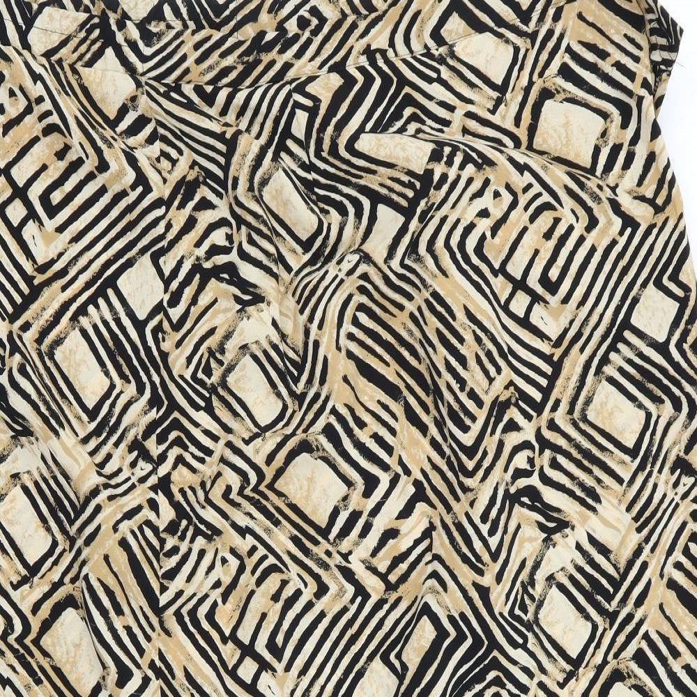hammels Womens Brown  Rayon A-Line Set Size 8