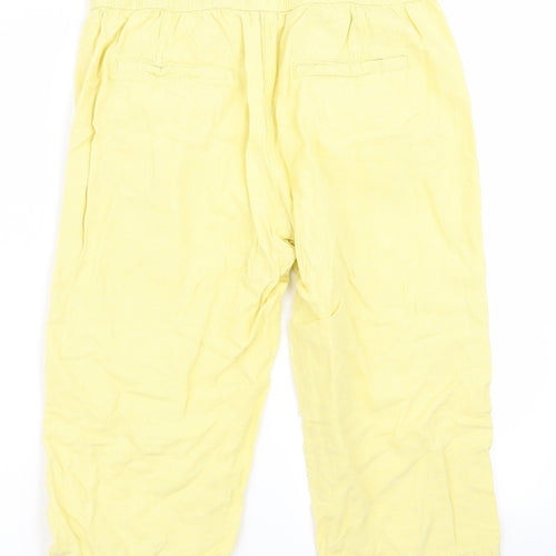 George Womens Yellow   Trousers  Size 8