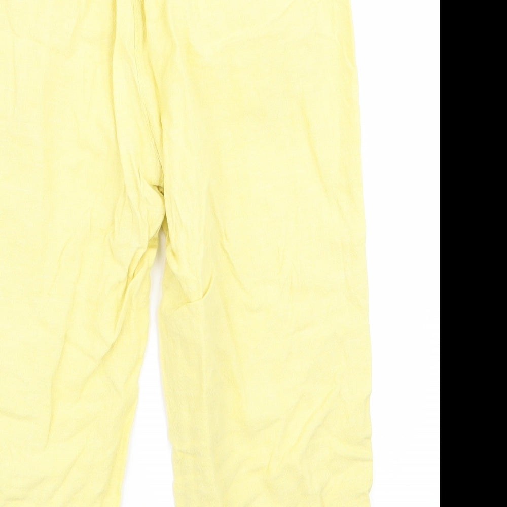 George Womens Yellow   Trousers  Size 8