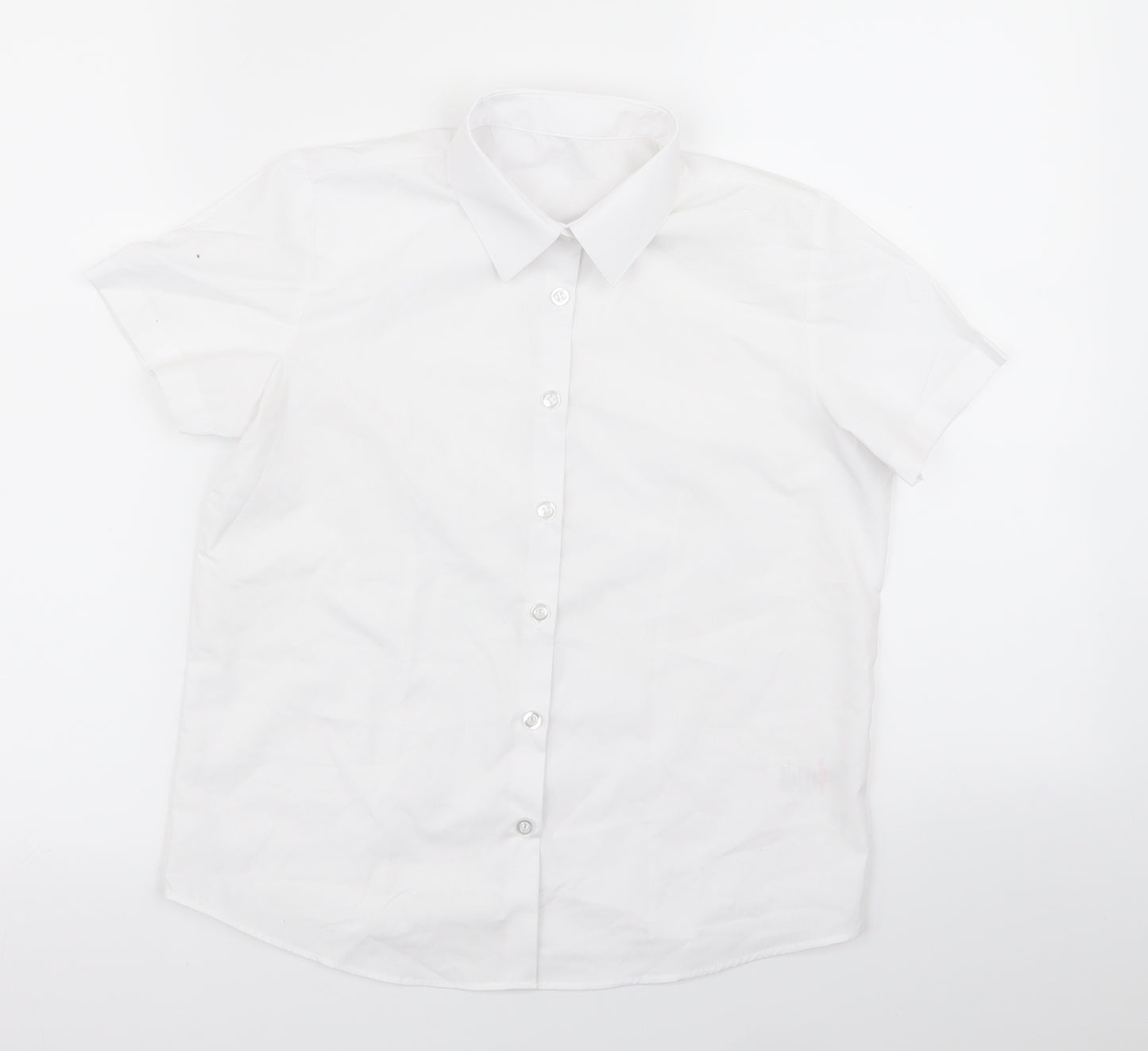 George Girls White   Basic Blouse Size 9 Years