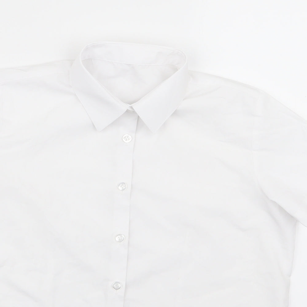 George Girls White   Basic Blouse Size 9 Years