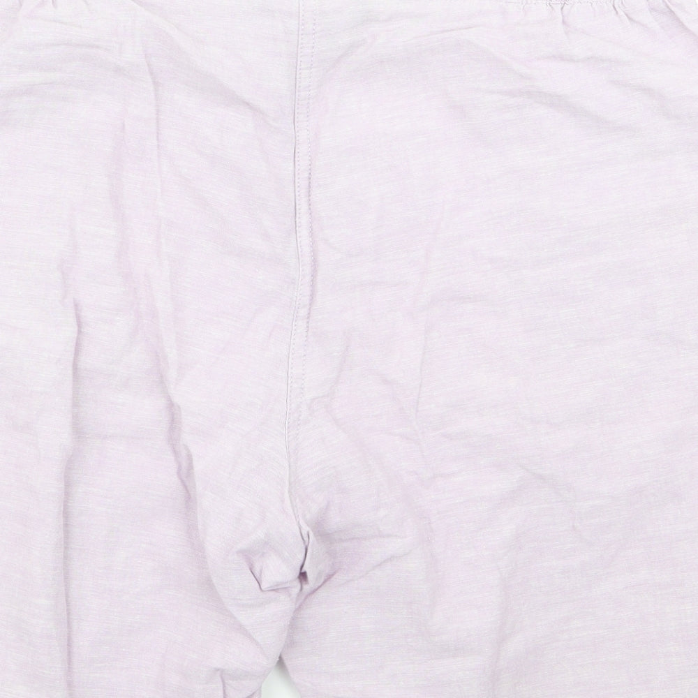 Preworn Womens Purple   Cargo Shorts Size L