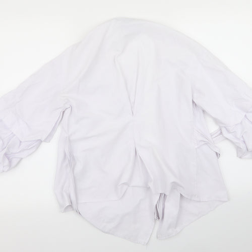 Primark Womens White   Basic Blouse Size 8