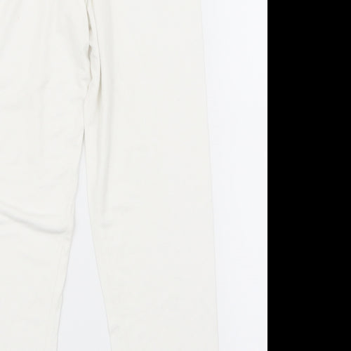 Preworn Womens White   Trousers  Size 8
