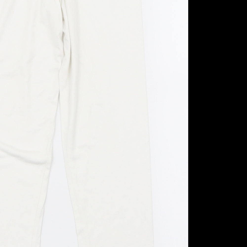 Preworn Womens White   Trousers  Size 8