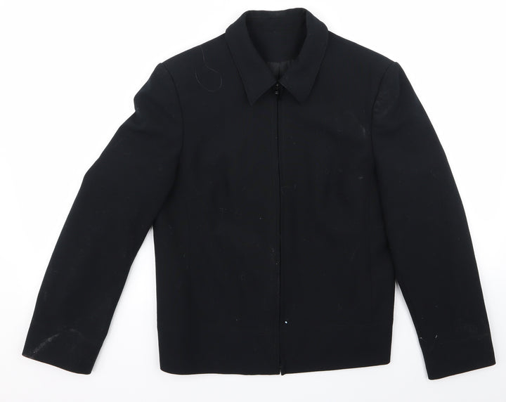 Anne Brooks Womens Black   Jacket  Size 12
