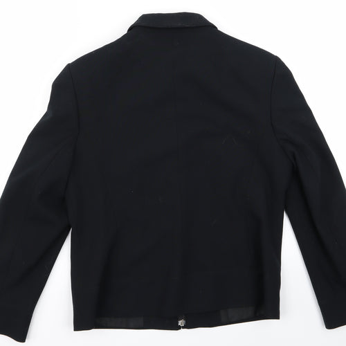 Anne Brooks Womens Black   Jacket  Size 12