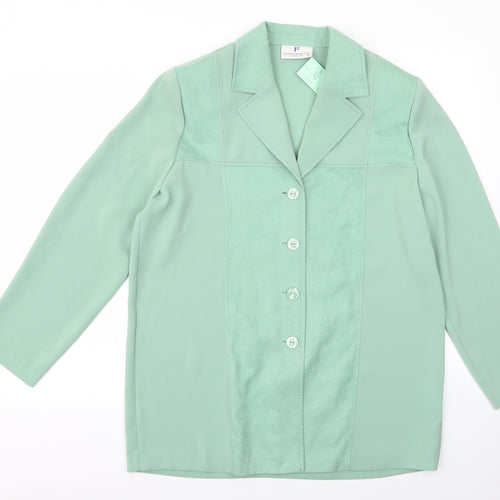 Frankenwalder Womens Green   Jacket Coat Size 40